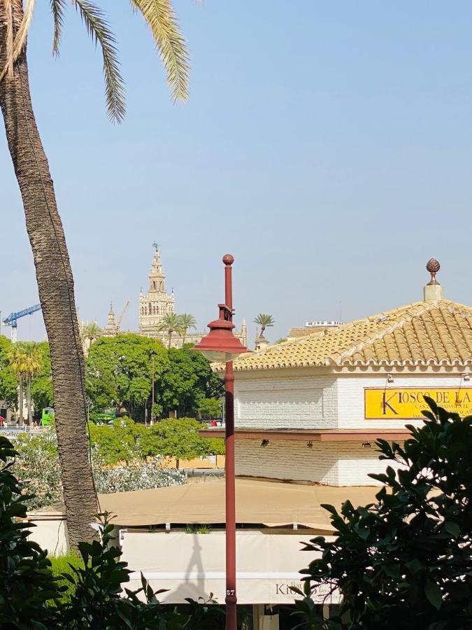 Betis A La Orilla Del Guadalquivir & Vistas A La Giralda Apartment Sevilla Exterior foto