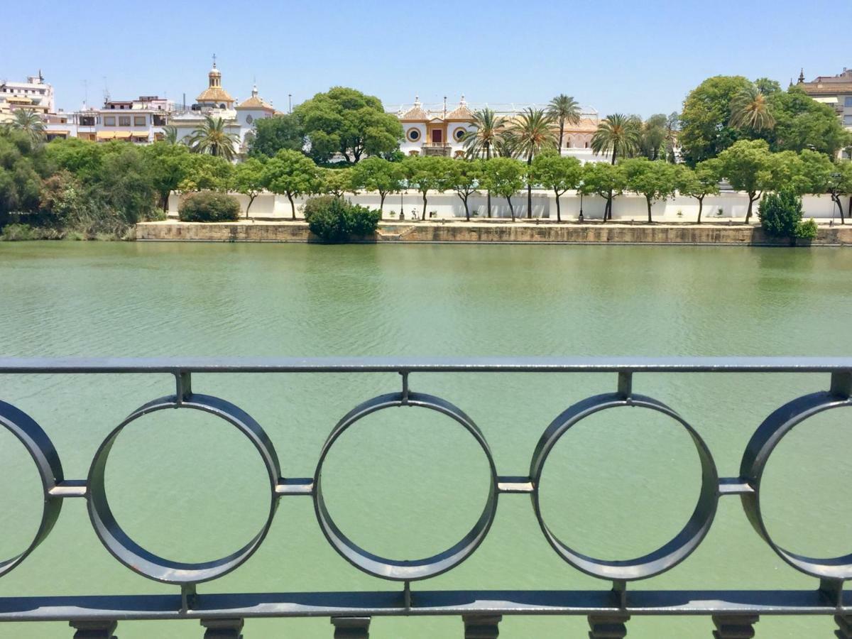 Betis A La Orilla Del Guadalquivir & Vistas A La Giralda Apartment Sevilla Exterior foto